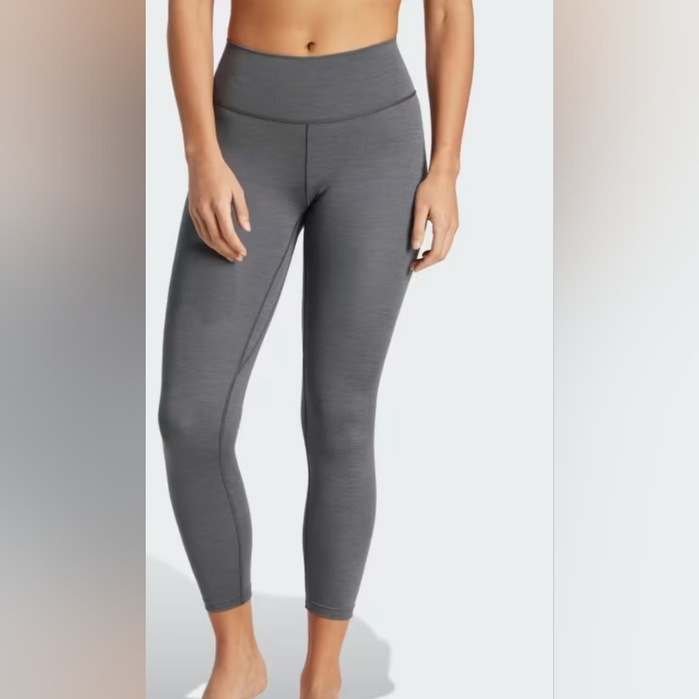 Adidas Women's Gray Leggings Tights CZ0194 Sz S NWT Retail $55
